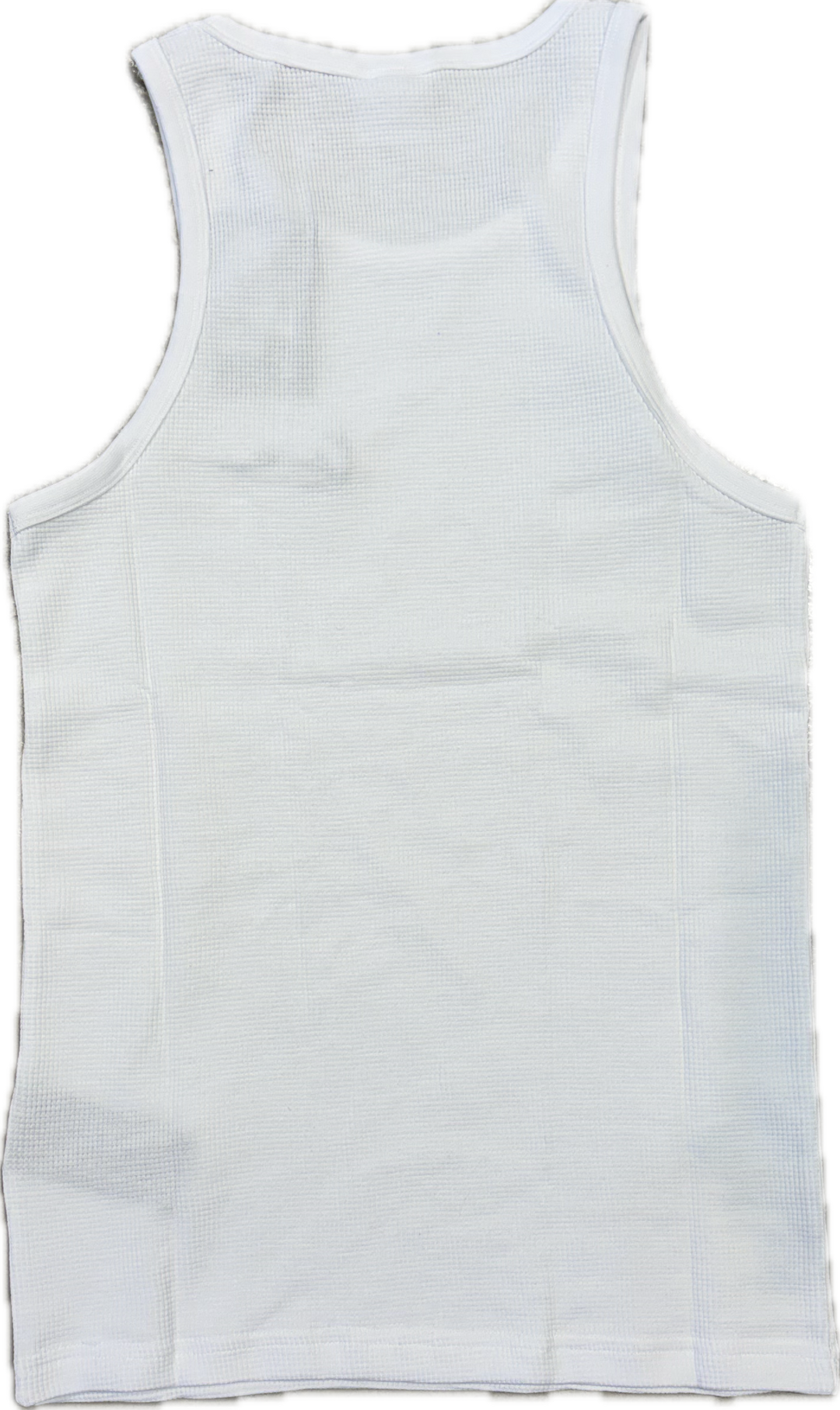 Karl Kani Chest Signature Essential Waffle Tanktop - White