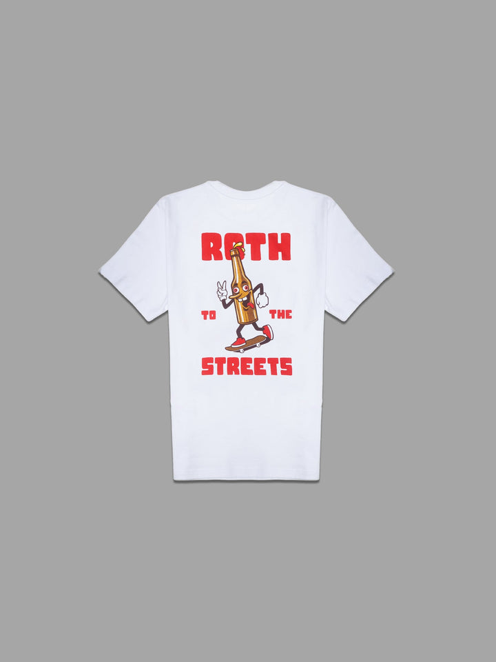 Back to the Streets Roth To The Streets T-Shirt - White
