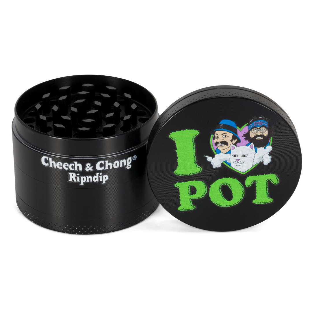 RIPNDIP I <3 Pot Grinder - Black