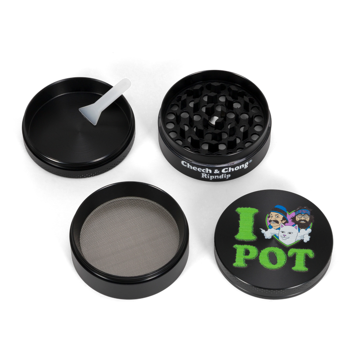 RIPNDIP I <3 Pot Grinder - Black