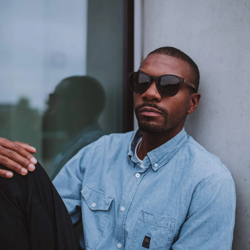 Take A Shot The Gryphon WALNUSSHOLZ POLARIZED Sonnenbrille Sunglasses TAS