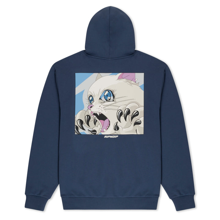 RIPNDIP Metal Claw Hoodie - Navy