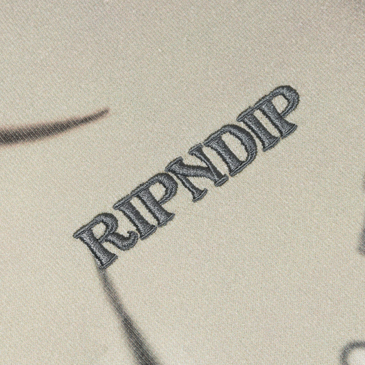 RipNDip Stargazing Zip Up Hoodie - Off White