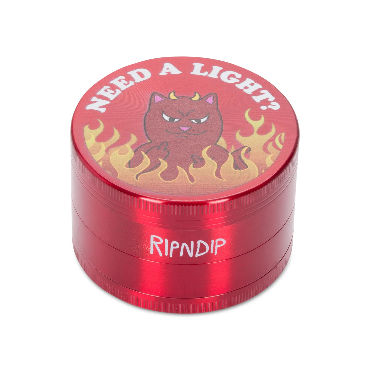 RipNDip Welcome To Heck Grinder - Red