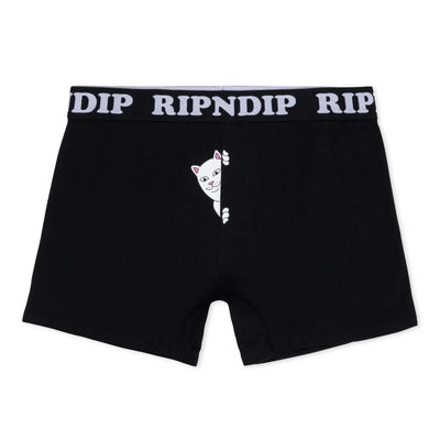 RIPNDIP PEEK A NERMAL BOXERS - BLACK