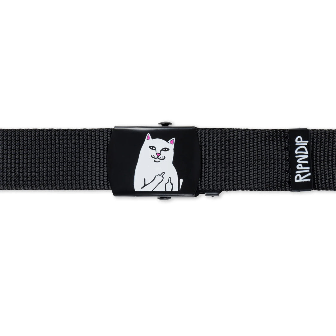 RIPNDIP Lord Nermal Web Belt - Black