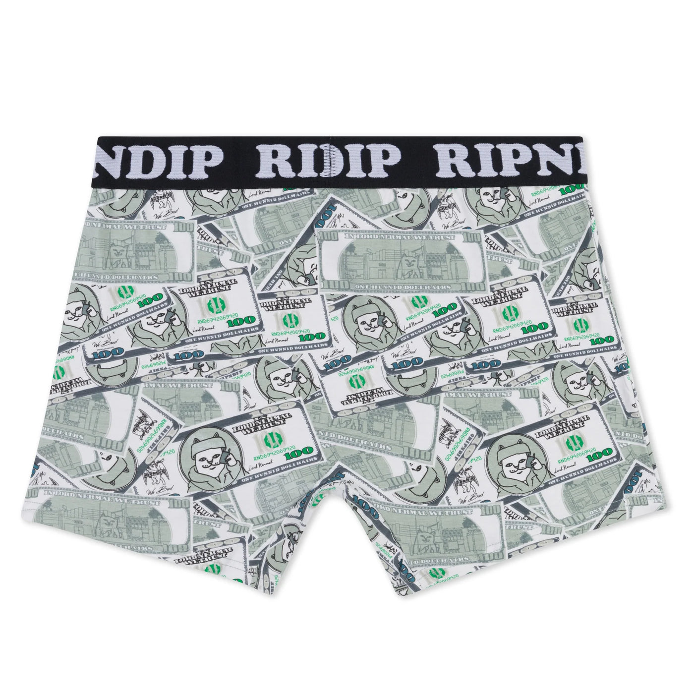 RIPNDIP MONEYBAG BOXERS - OLIVE