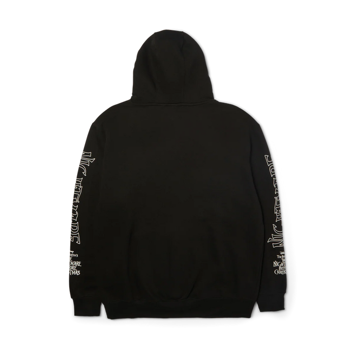 HUF x Nightmare Before Christmas Jack Skellington Pullover Hoodie - Black