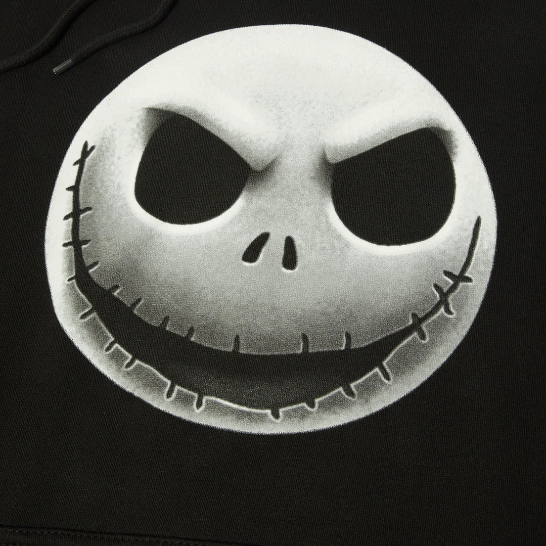 HUF x Nightmare Before Christmas Jack Skellington Pullover Hoodie - Black