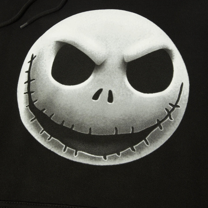 HUF x Nightmare Before Christmas Jack Skellington Pullover Hoodie - Black