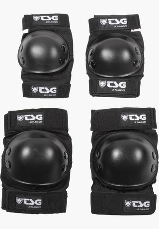 TSG Junior Protection Plain Set - black