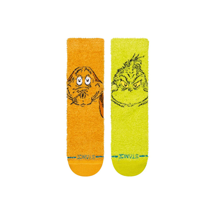 Stance KIDS GRINCH AND MAX SOCKEN Green & Orange