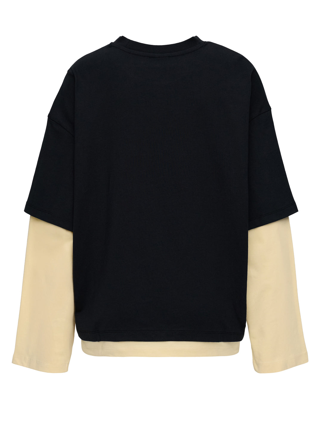 Kartl Kani College OS Oversized Layer Longsleeve - black off white