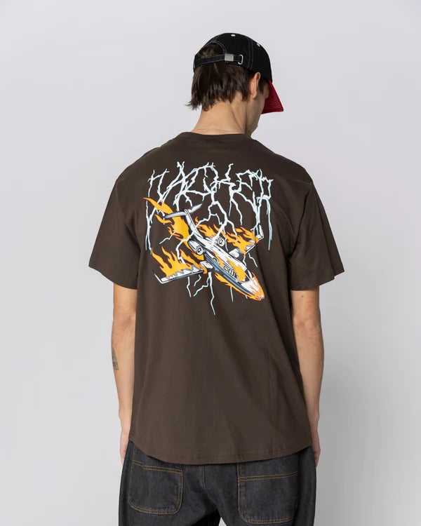 Jacker Crash T-Shirt - Brown
