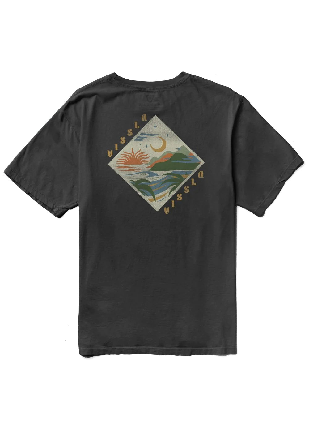 Vissla Seascape Organic T-Shirt - Phantom
