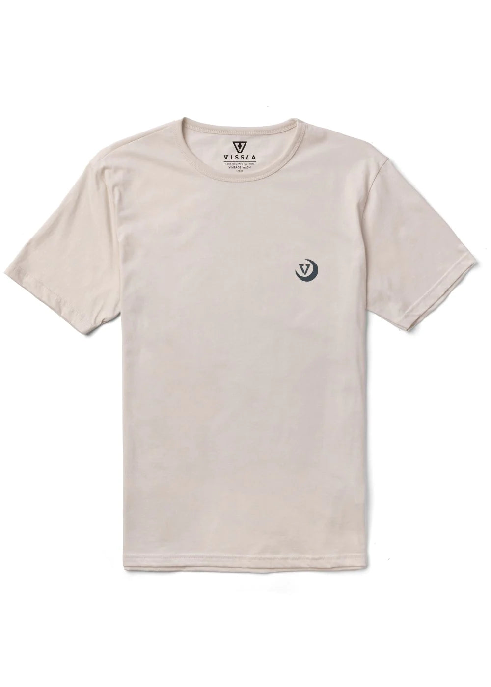 Vissla Seascape Organic T-Shirt - Bone