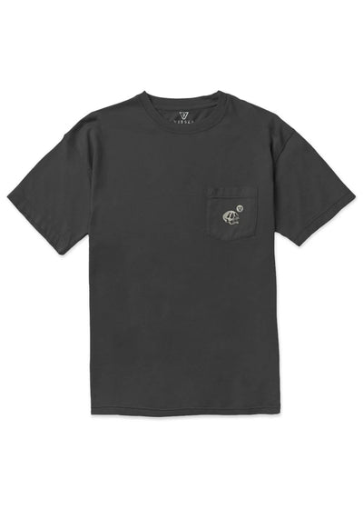 Vissla Resin Heads Organic Pkt T-Shirt - Black
