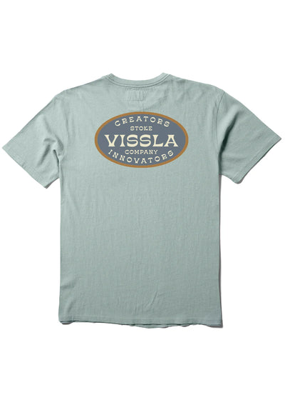 Vissla Buckled SS PKT Tee - Agave