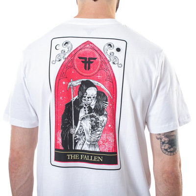 Fallen Death's Embrace T-Shirt - White / Red