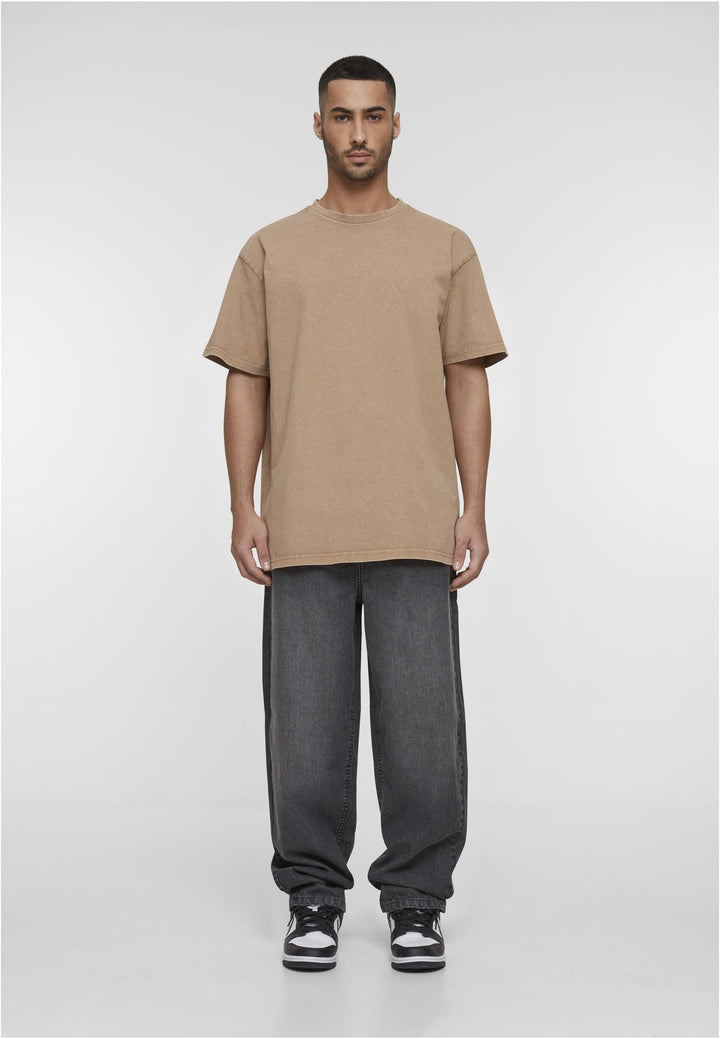 DGJS158 Baggy Jeans Grey destroyed washed