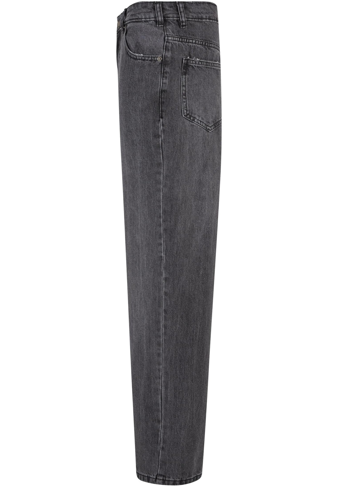 DGJS158 Baggy Jeans Grey destroyed washed