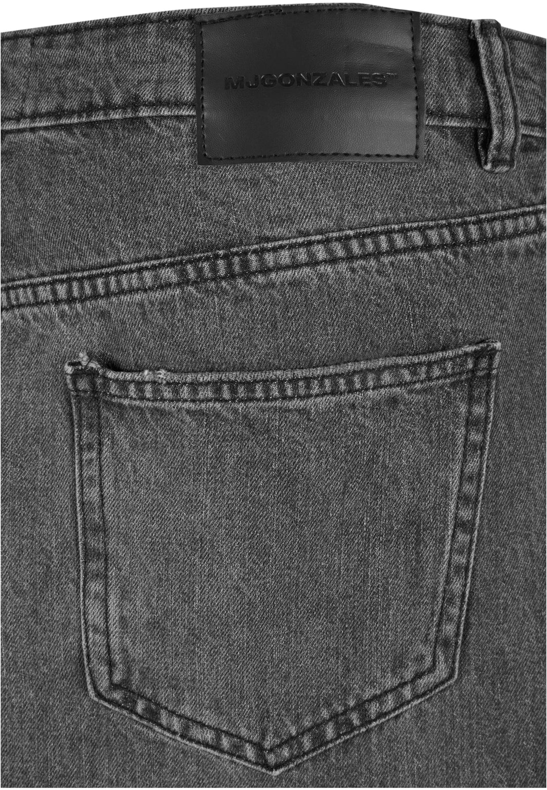 DGJS158 Baggy Jeans Grey destroyed washed