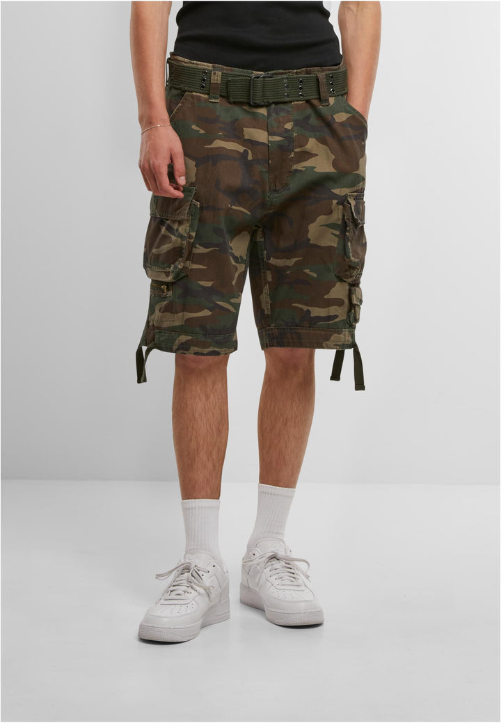 Tb 12152 MJG Cargo Shorts Camouflage Woodland
