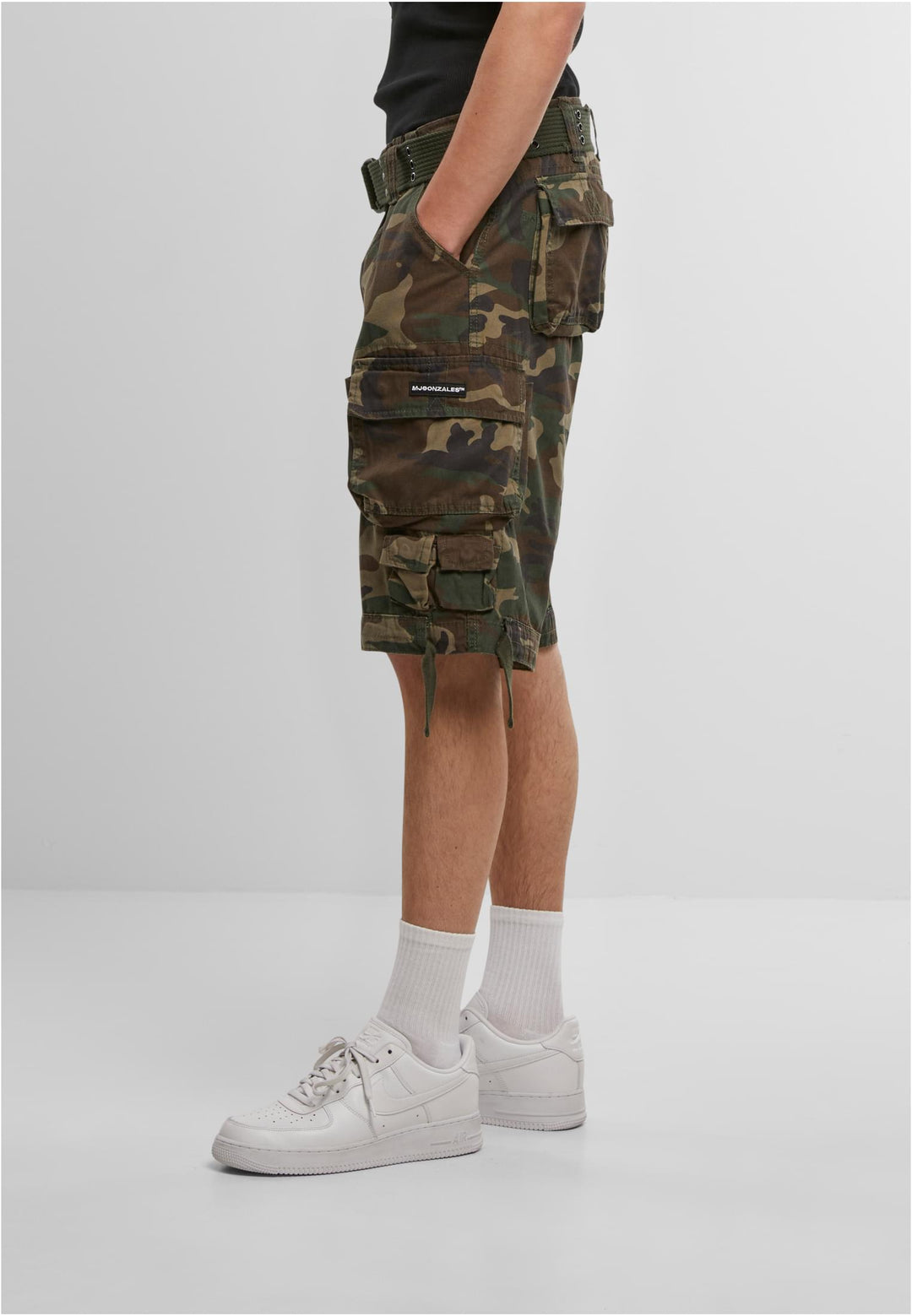 Tb 12152 MJG Cargo Shorts Camouflage Woodland
