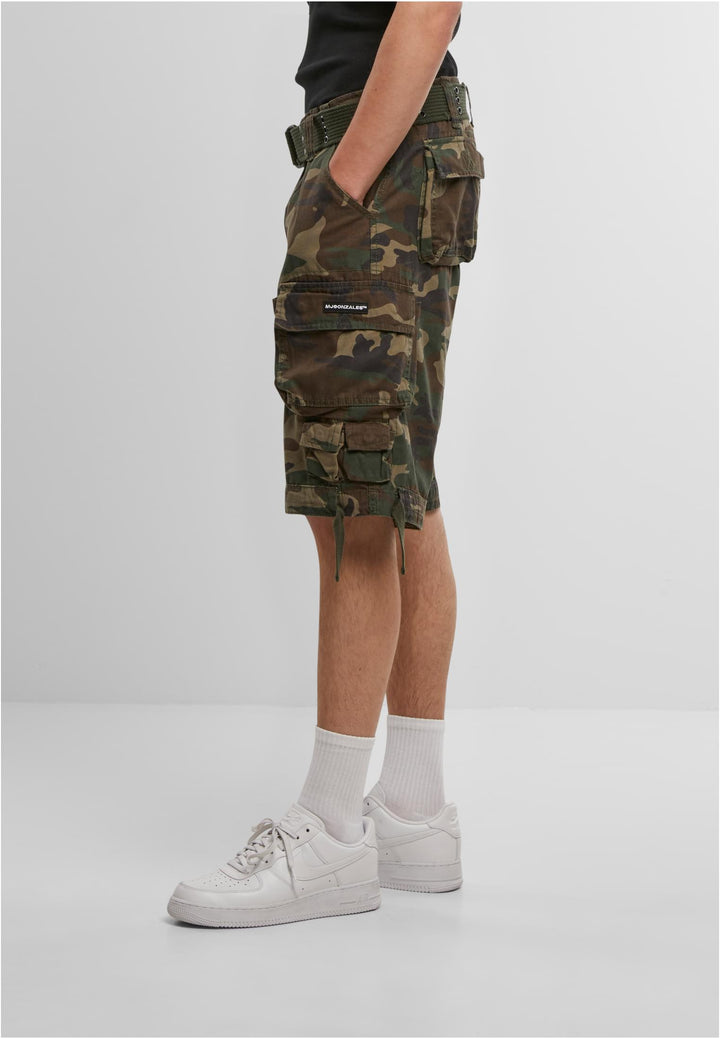 Tb 12152 MJG Cargo Shorts Camouflage Woodland