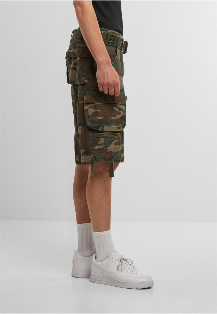 Tb 12152 MJG Cargo Shorts Camouflage Woodland