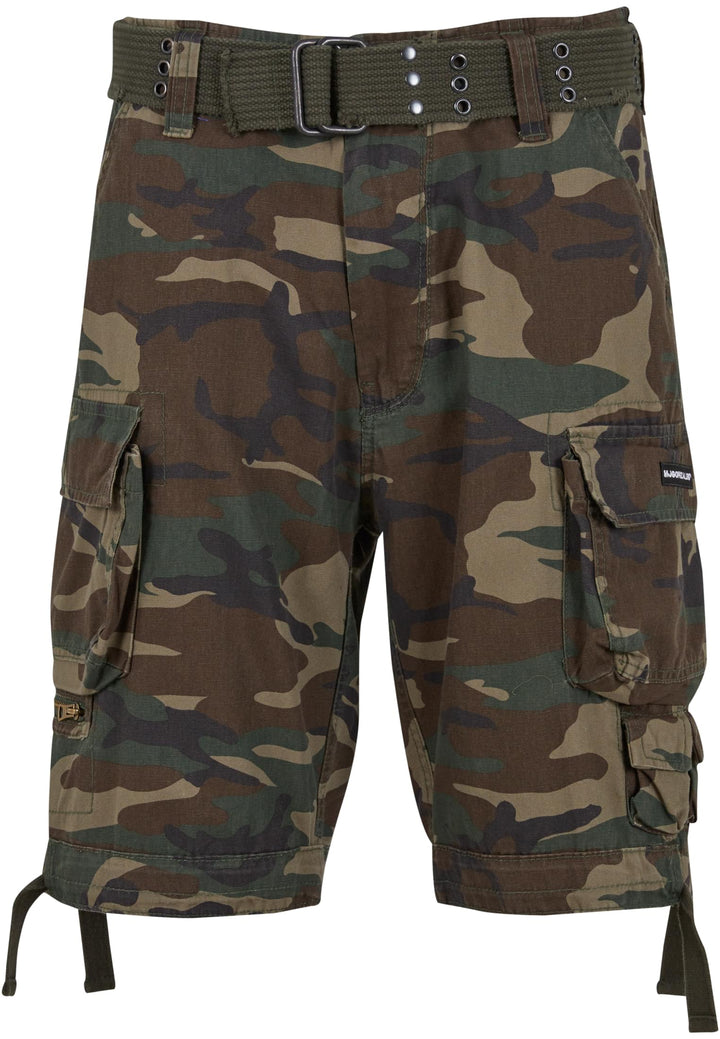Tb 12152 MJG Cargo Shorts Camouflage Woodland