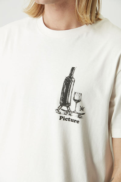 Picture D&S Winerider T-Shirt - Natural White