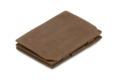 Garzini / Hunterson Essenziale Magic Coin 7 Card Wallet - Java Brown