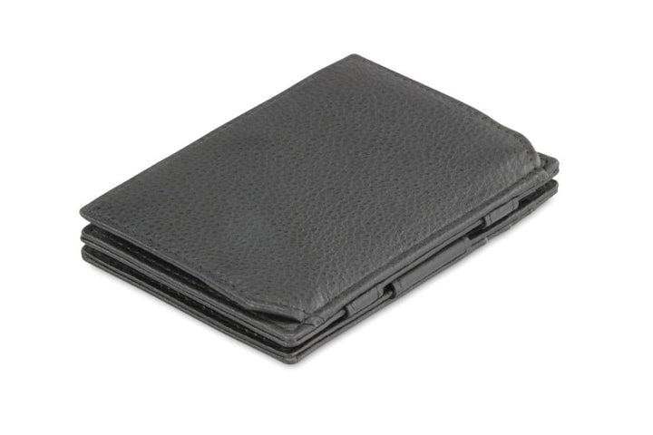 Garzini / Hunterson Essenziale Magic Coin 7 Card Wallet - Raven Black