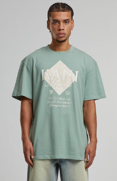 Karl Kani Music Paisley Print T-Shirt - Green