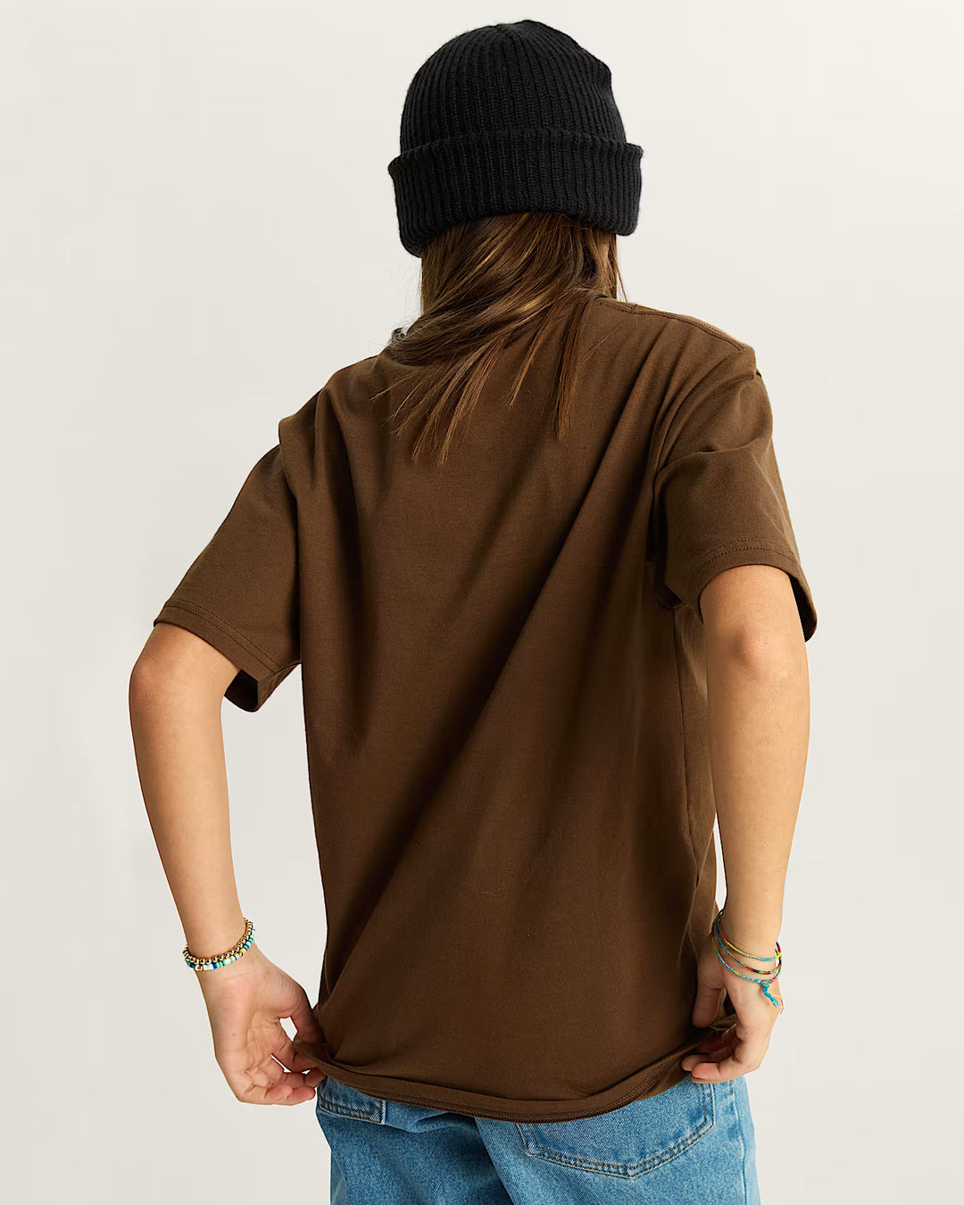 Vans KIDS Night Spark SS Vintage - Cacao