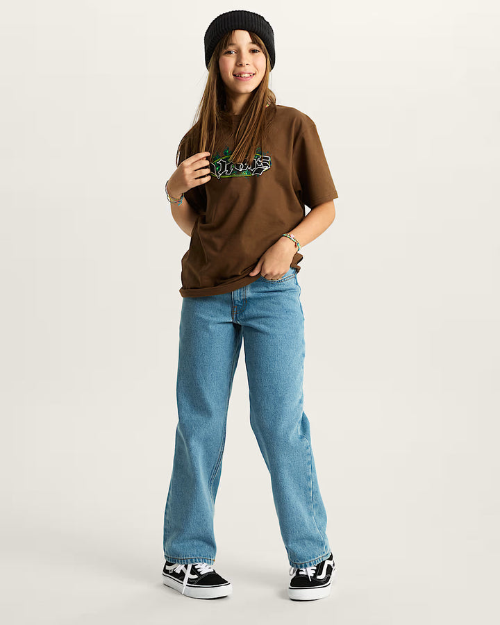 Vans KIDS Night Spark SS Vintage - Cacao