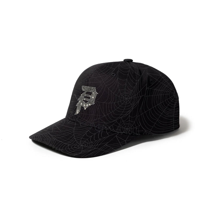 Primitive Dirty P Spin A-Frame Snapback Cap - Black