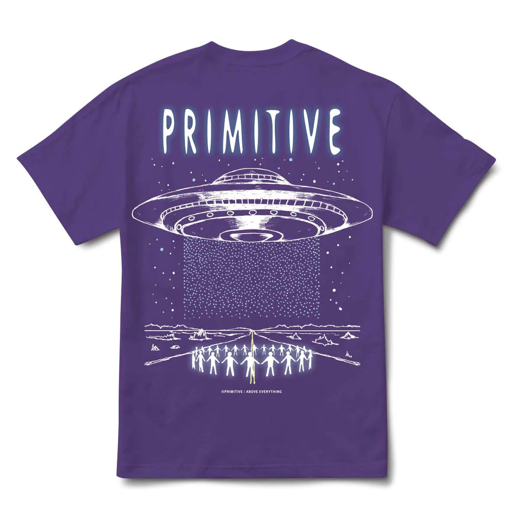 Primitive Contact Tee - Purple