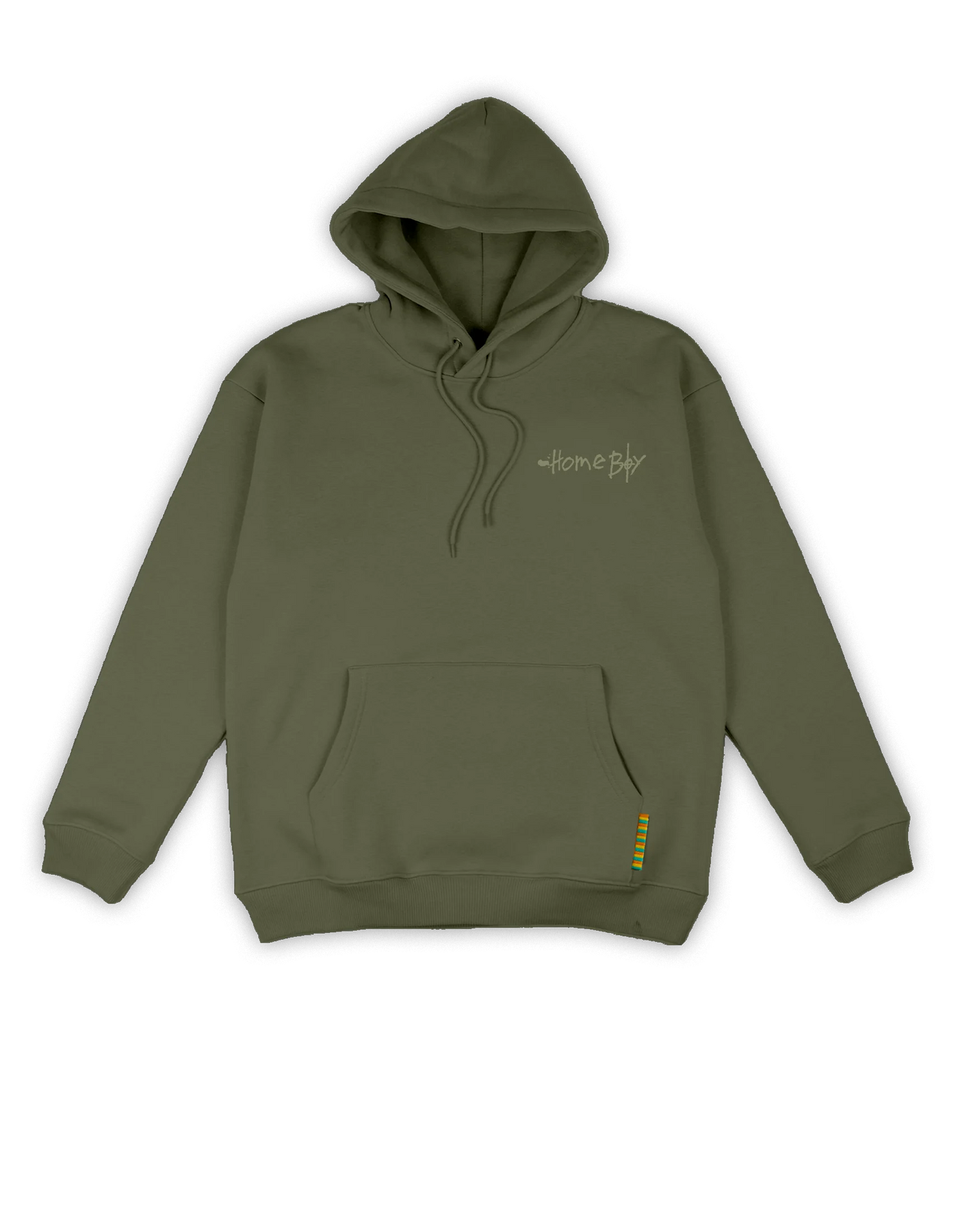 Homeboy Pencil Hoodie - Olive