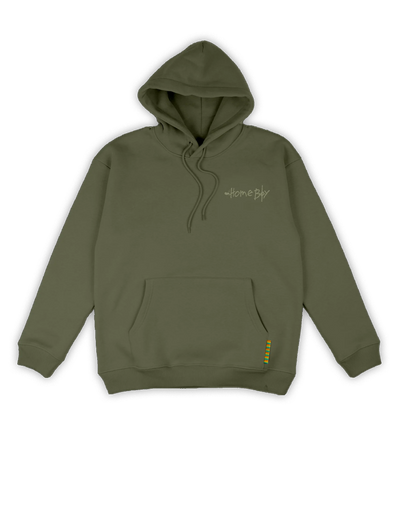 Homeboy Pencil Hoodie - Olive