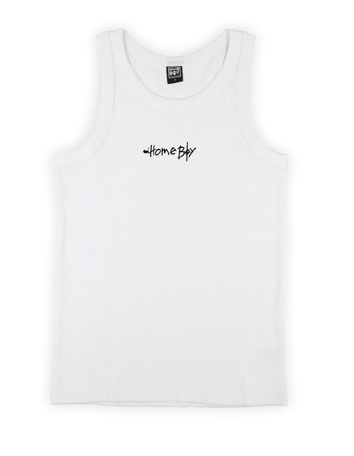 HomeBoy Tank Top Achsel - White