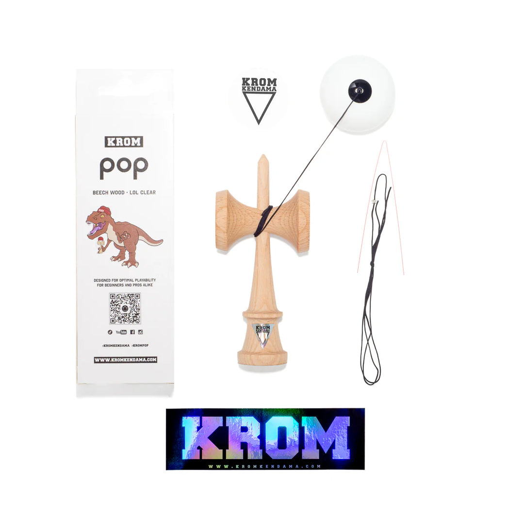 KROM POP LOL Kendama - Weiß