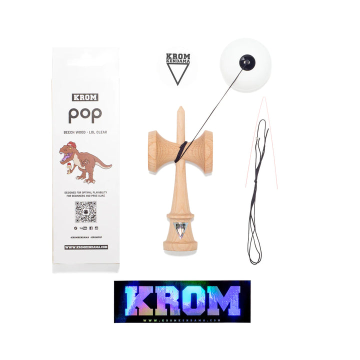 KROM POP LOL Kendama - Weiß