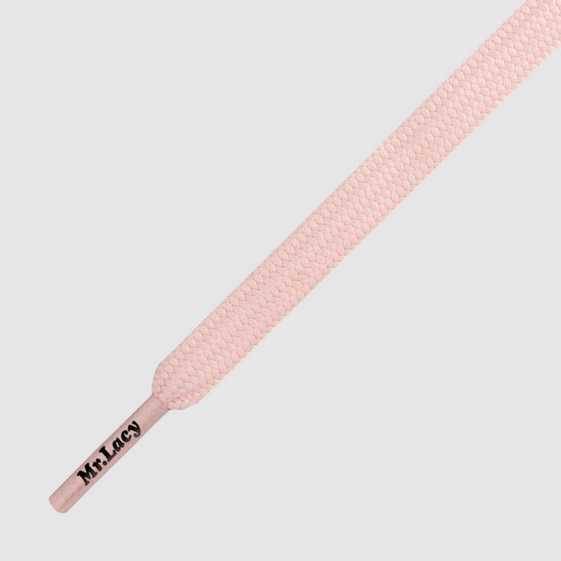 Mr. Lacy Flatties 120cm / 7 mm Laces - Pastel Pink