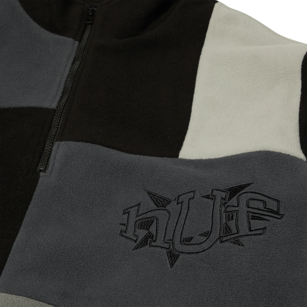 HUF Remix Quarter Zip Fleece - Black