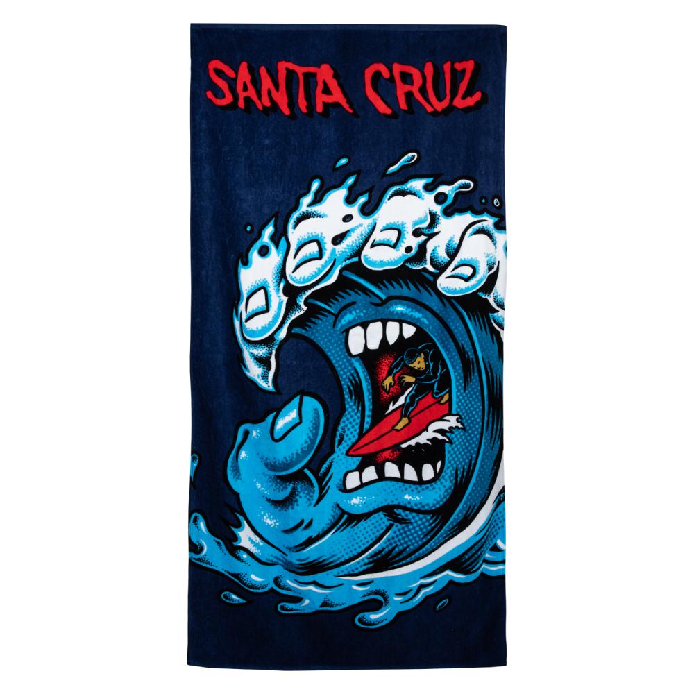 Santa Cruz Screaming Wave Beach Towel - Multi