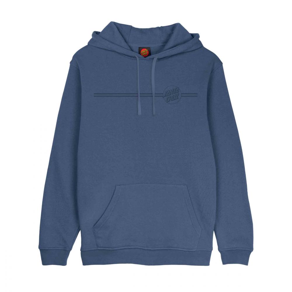 Santa Cruz tonal opus dot stripe hood - Heritage Blue