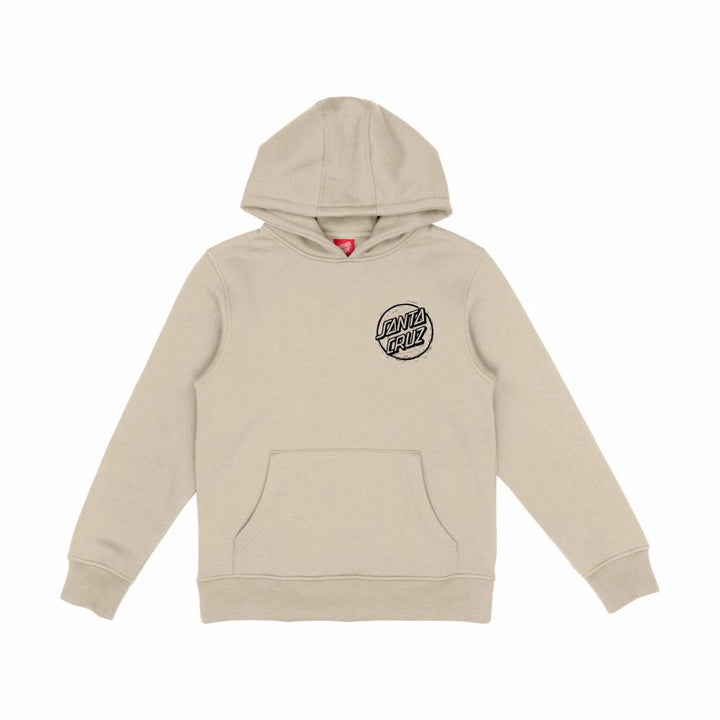 Santa Cruz - Kids Stamped Opus Hoddie Beige