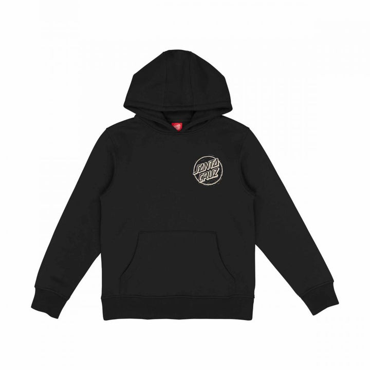 Santa Cruz - Kids Stamped Opus Hoddie Black